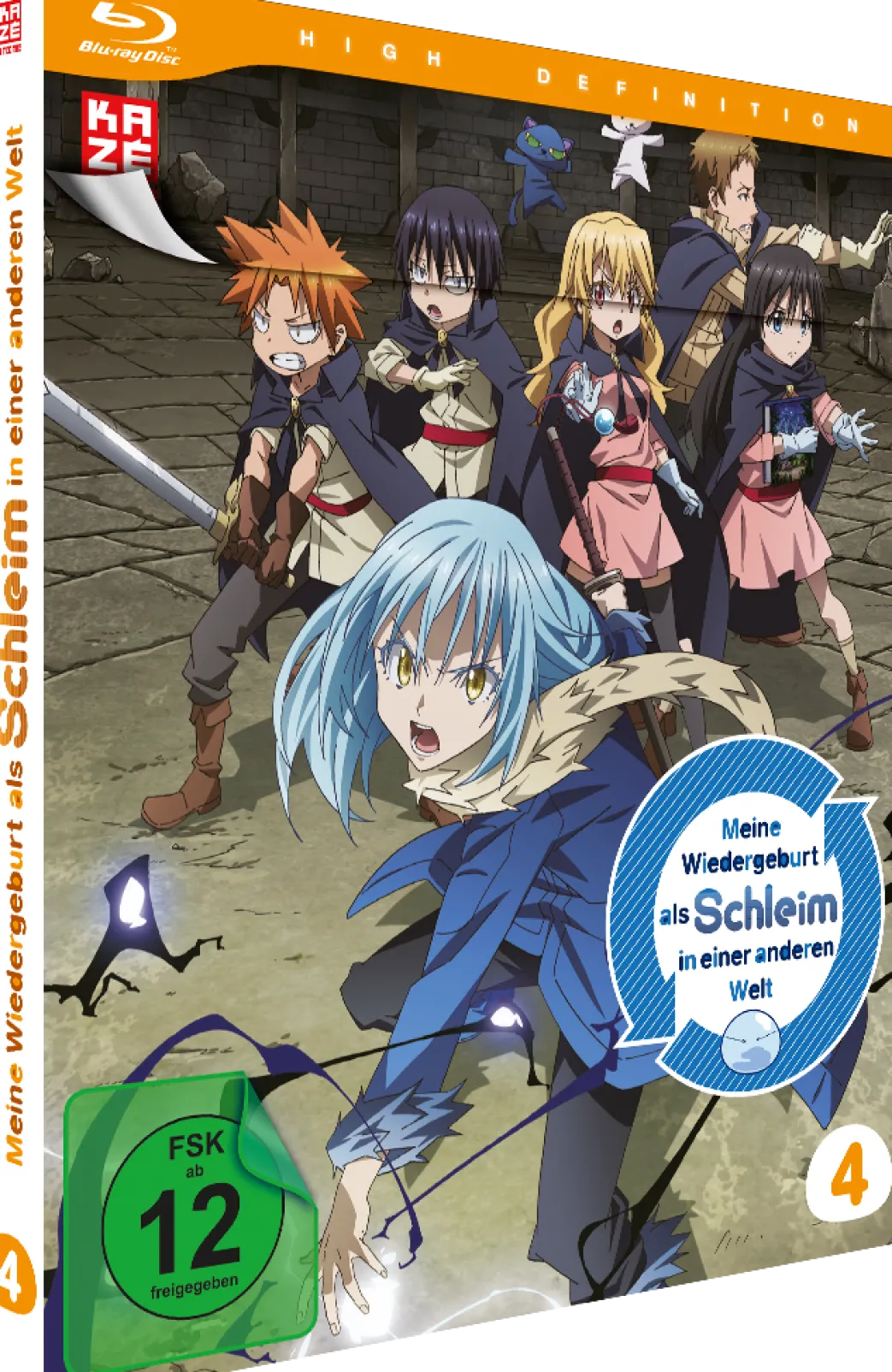 Meine Wiedergeburt als Schleim in einer anderen Welt - Blu-ray Band 4 (Deutsch)