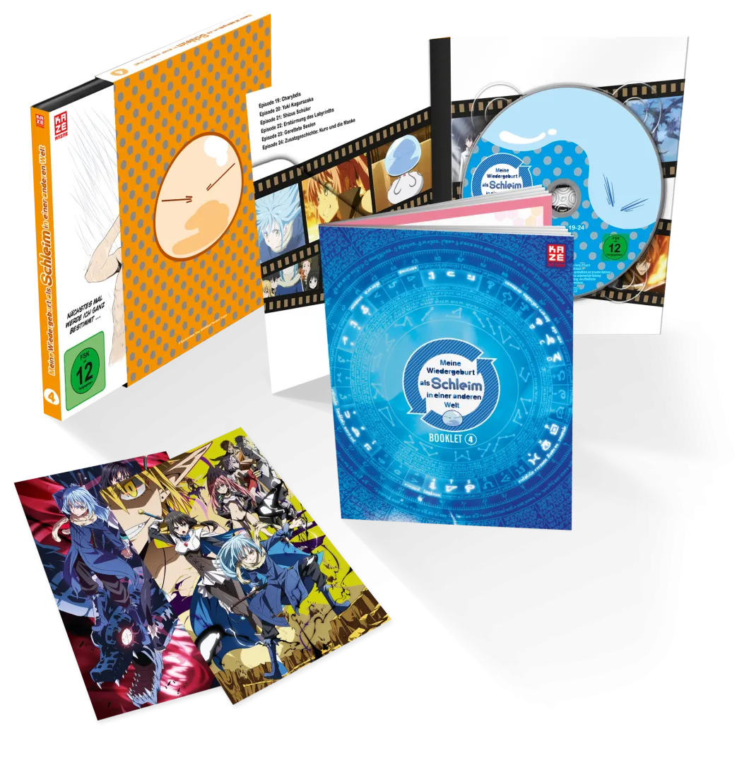 Meine Wiedergeburt als Schleim in einer anderen Welt - Blu-ray Band 4 (Deutsch)