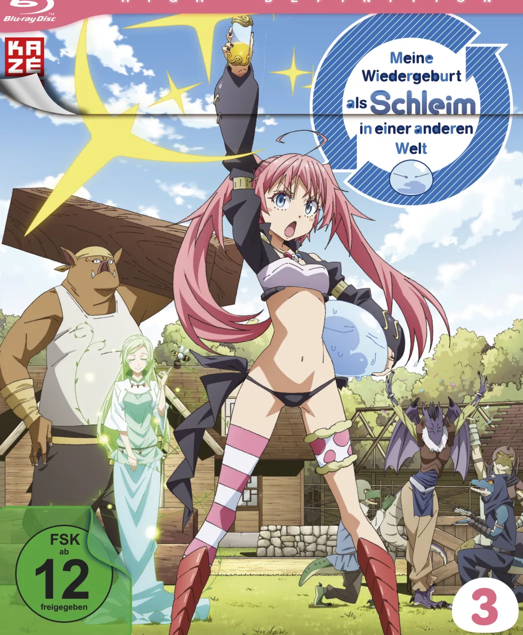 Meine Wiedergeburt als Schleim in einer anderen Welt - Blu-ray Band 3 (Deutsch)