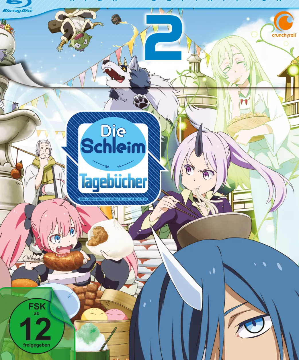 Meine Wiedergeburt als Schleim in einer anderen Welt: Die Schleim-Tagebücher - Blu-ray Band 2 (Deutsch)