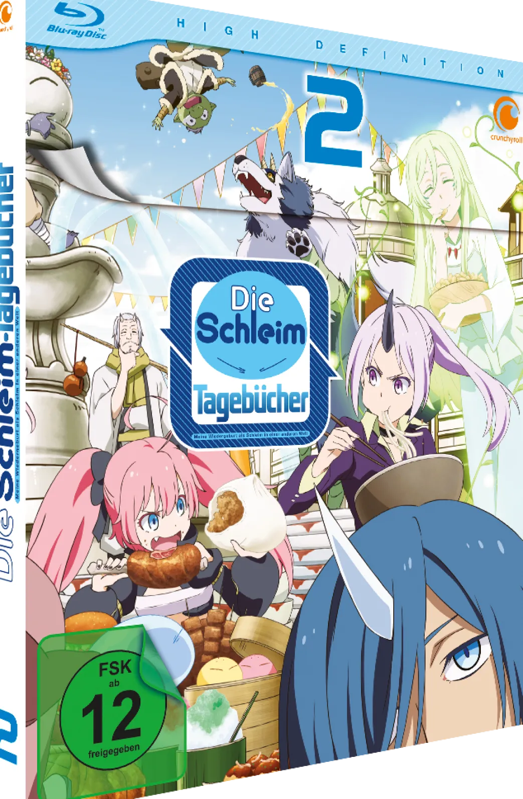Meine Wiedergeburt als Schleim in einer anderen Welt: Die Schleim-Tagebücher - Blu-ray Band 2 (Deutsch)