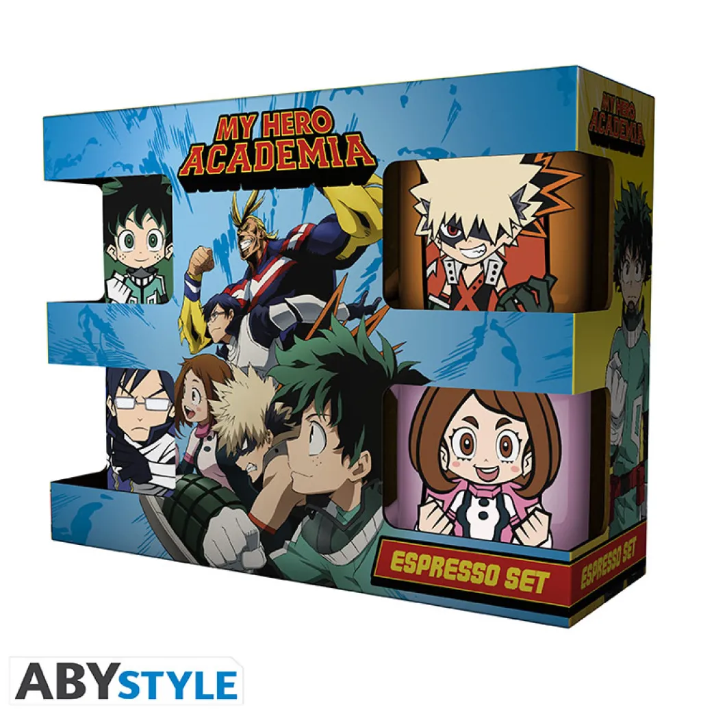 My Hero Academia - Set 4 Espresso Mugs - Chibi*