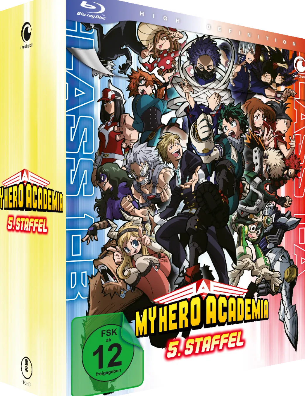 My Hero Academia - 5. Staffel - Blu-ray Band 1 - Limited Edition mit Sammelbox (Deutsch)
