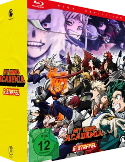 My Hero Academia - 6. Staffel - Blu-ray Band 1 - Limited Edition mit Sammelbox (Deutsch)