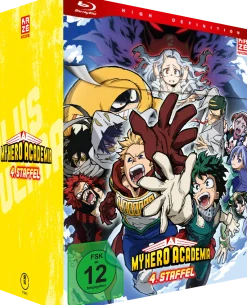 My Hero Academia - 4. Staffel - Blu-ray Gesamtausgabe - Limited Edition mit Sammelbox (Deutsch)