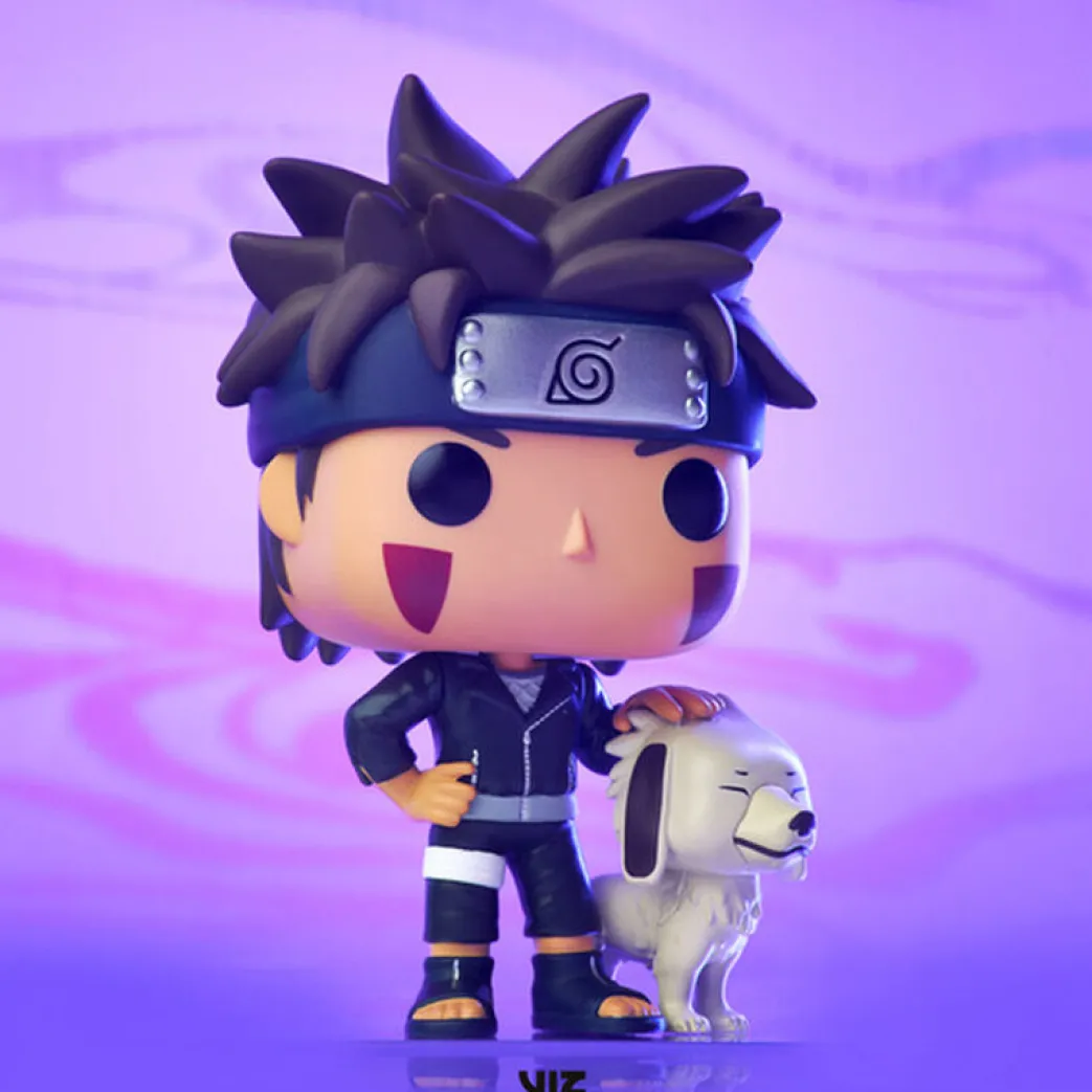 Naruto – Kiba mit Akamaru Funko Pop!