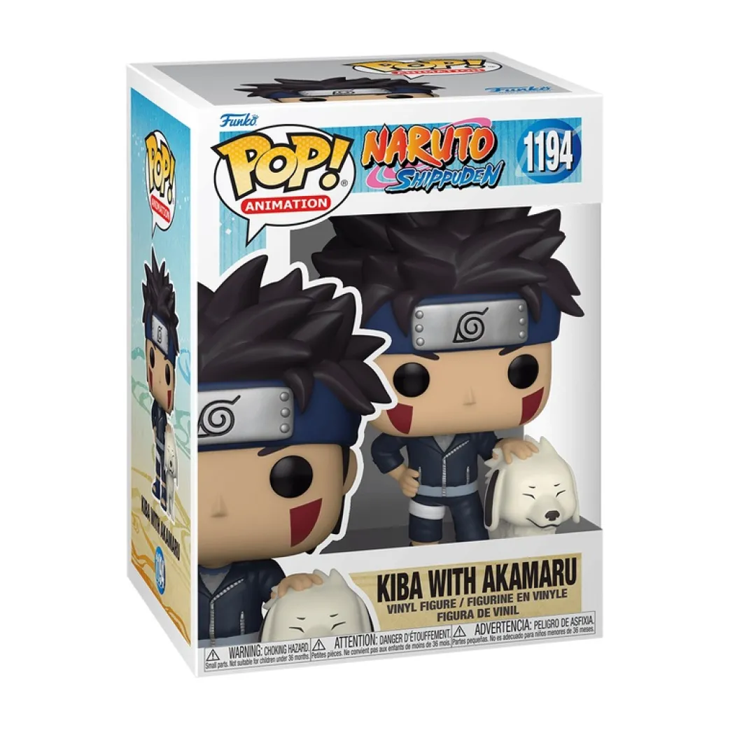Naruto – Kiba mit Akamaru Funko Pop!