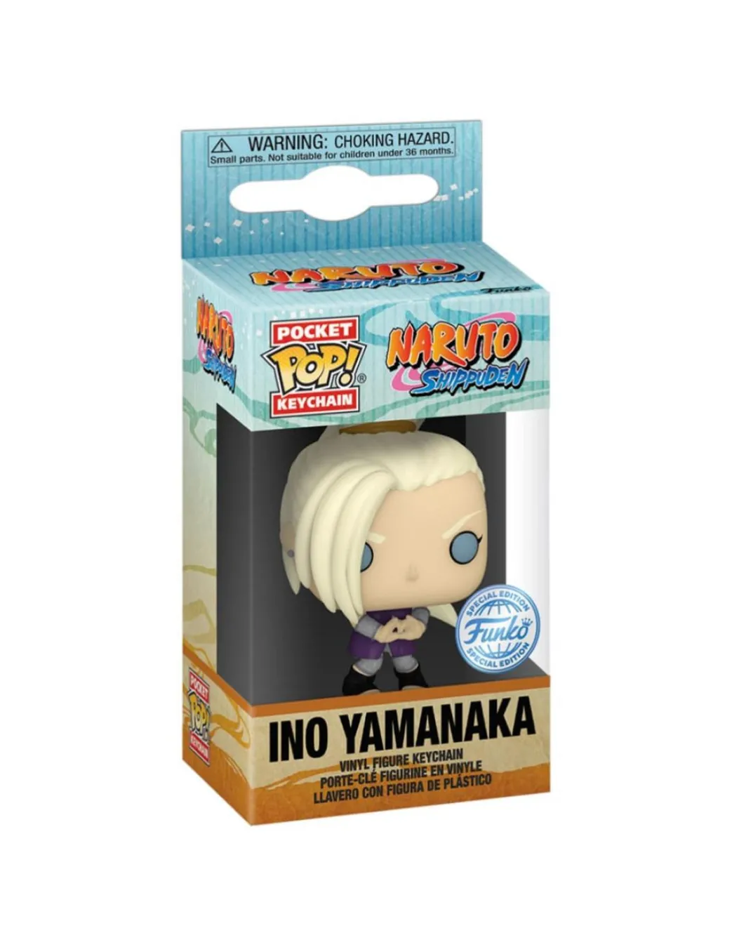 Naruto Pocket POP! Vinyl-Schlüsselanhänger 4 cm Ino Yamanaka Display (12)