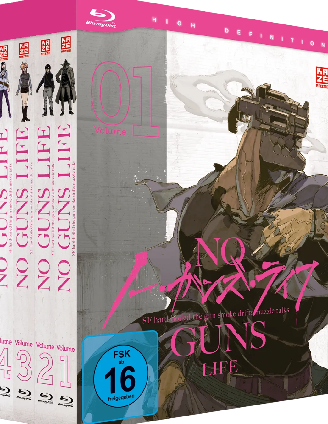 No Guns Life - Gesamtausgabe (ohne Schuber) - Blu-ray (Deutsch)