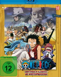 One Piece - 8. Film: Abenteuer in Alabasta, Die Wüstenprinzessin - Blu-ray (Deutsch)