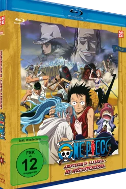 One Piece - 8. Film: Abenteuer in Alabasta, Die W&uuml;stenprinzessin - Blu-ray (Deutsch)