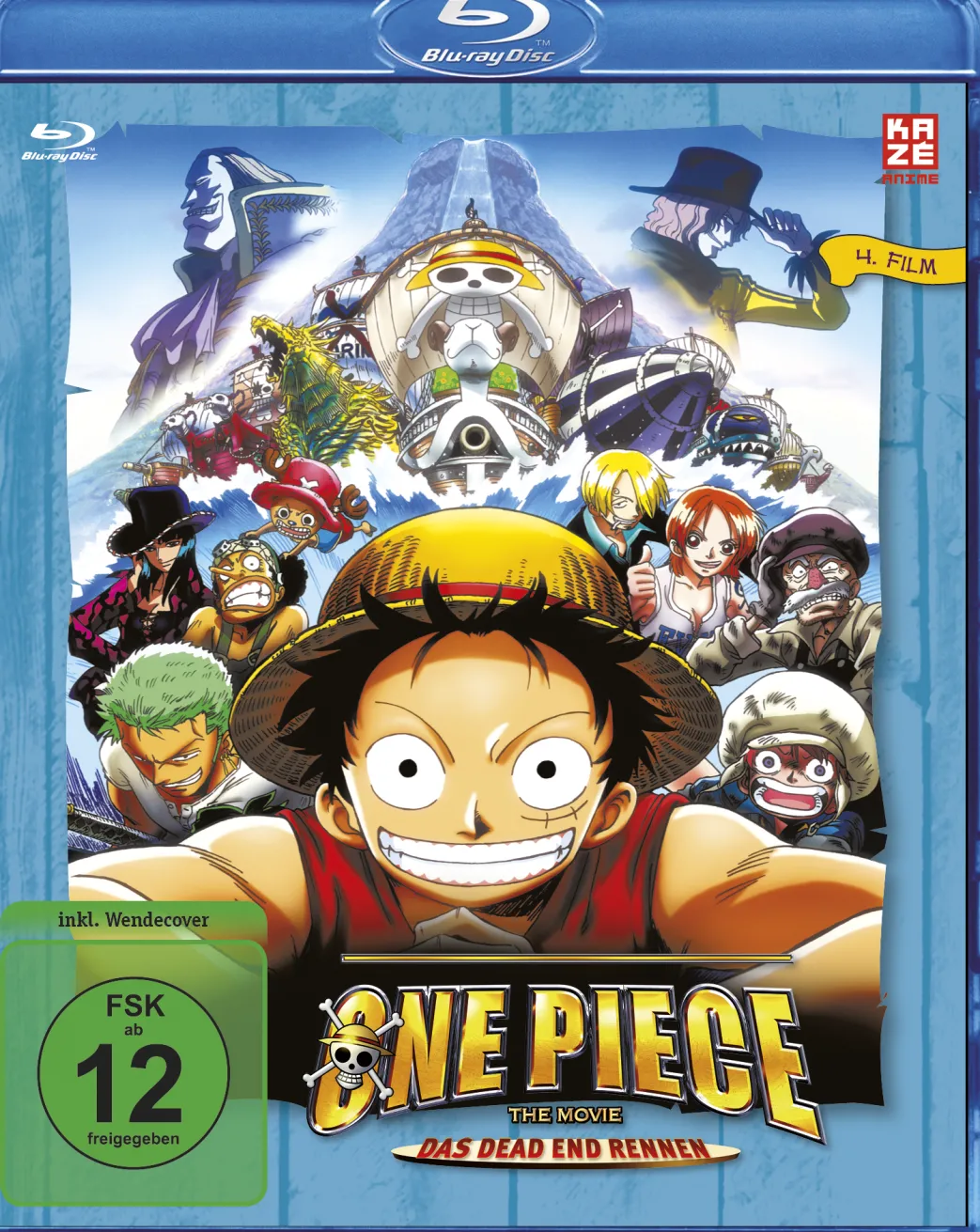 One Piece - 4. Film: Das Dead End Rennen - Blu-ray (Deutsch)