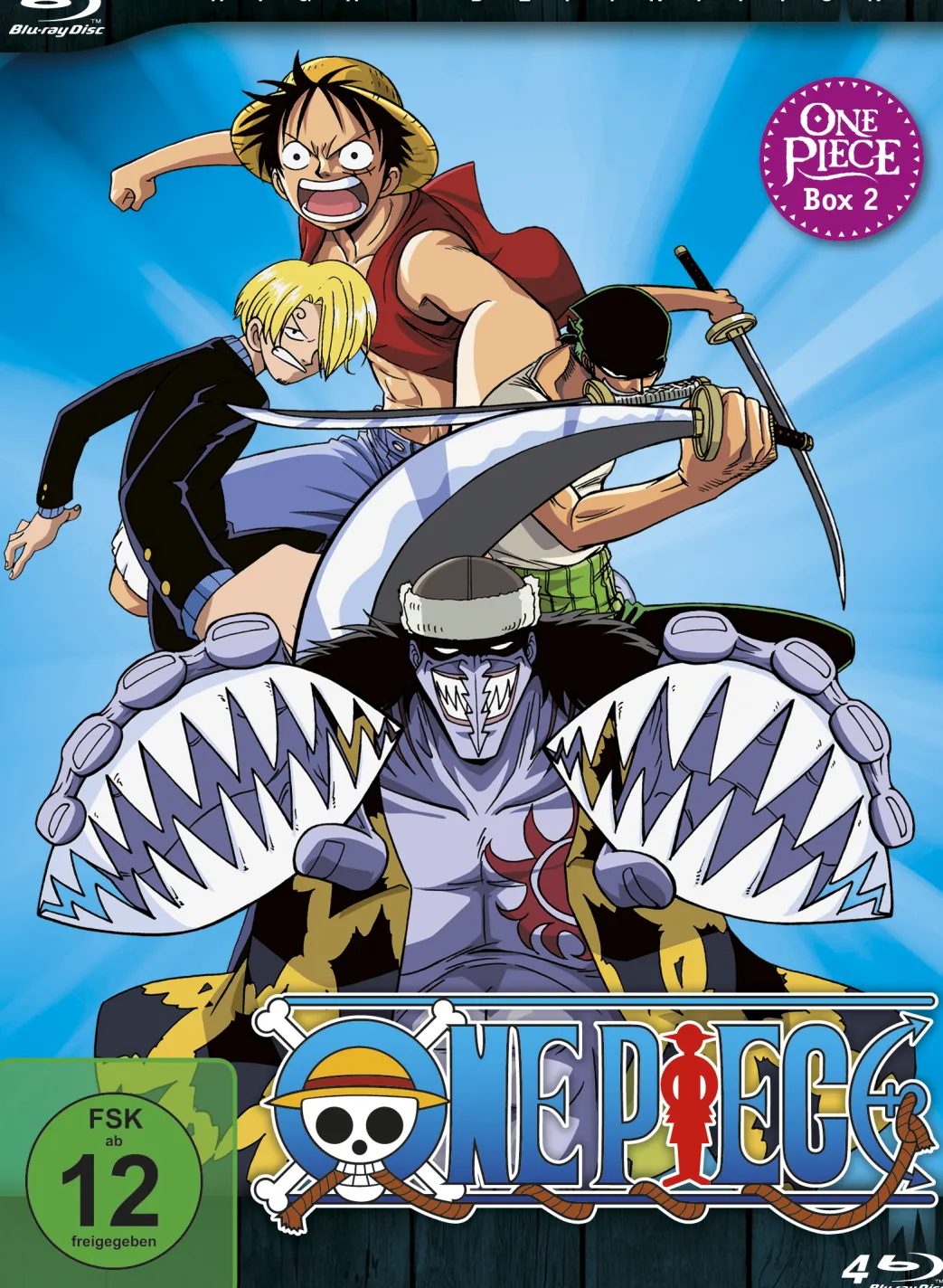 One Piece - Die TV-Serie - 1. Staffel - Blu-ray Box 2 (Deutsch)