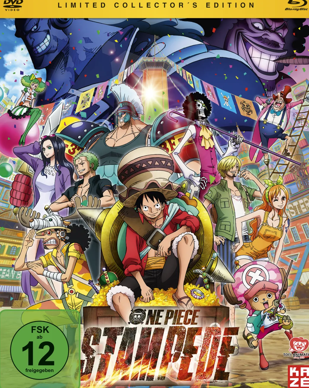 One Piece - 13. Film: One Piece - Stampede - Blu-ray + DVD Collector's Edition (Deutsch)