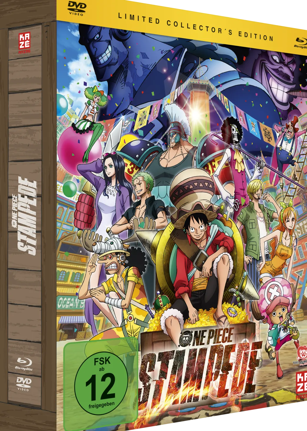 One Piece - 13. Film: One Piece - Stampede - Blu-ray + DVD Collector's Edition (Deutsch)