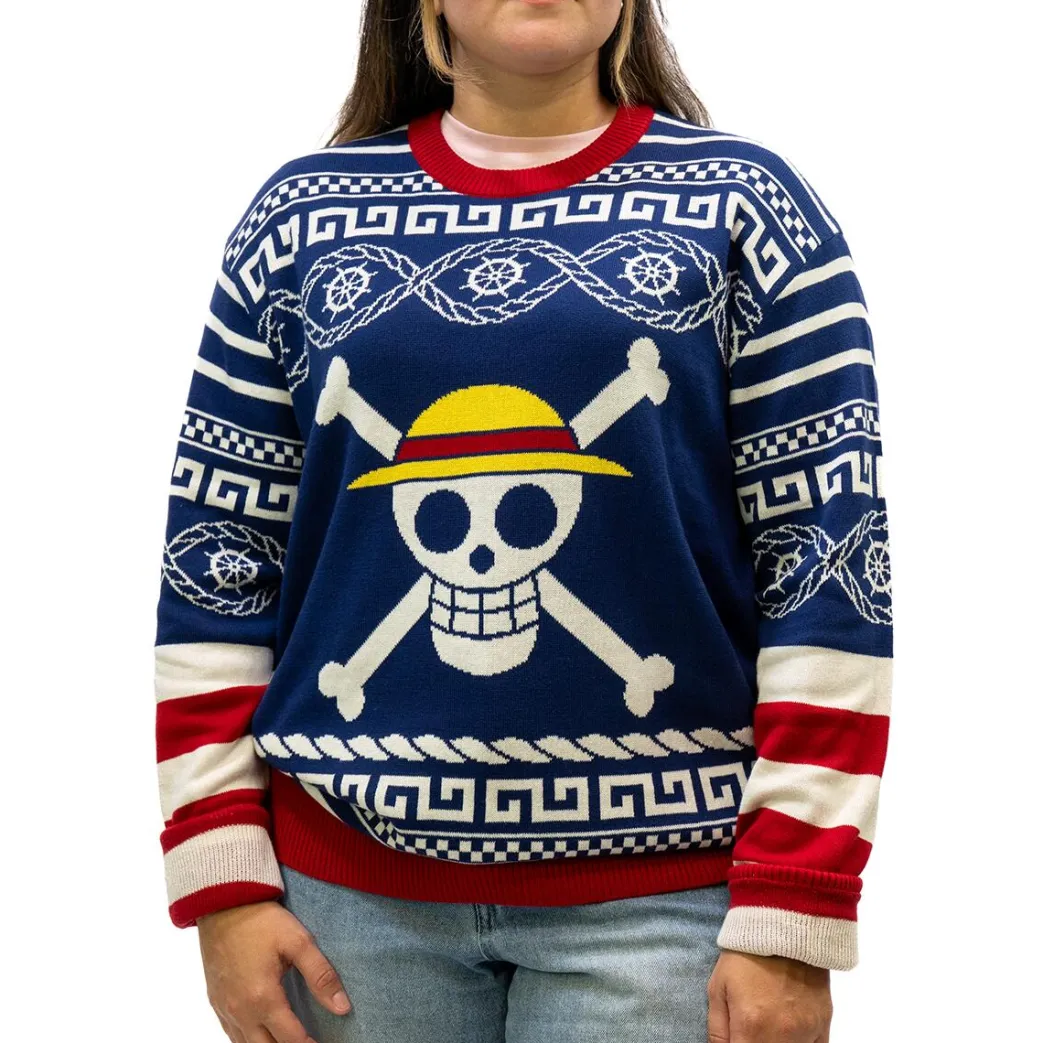 One Piece - Nautischer Feiertagspullover - Crunchyroll Exklusiv!