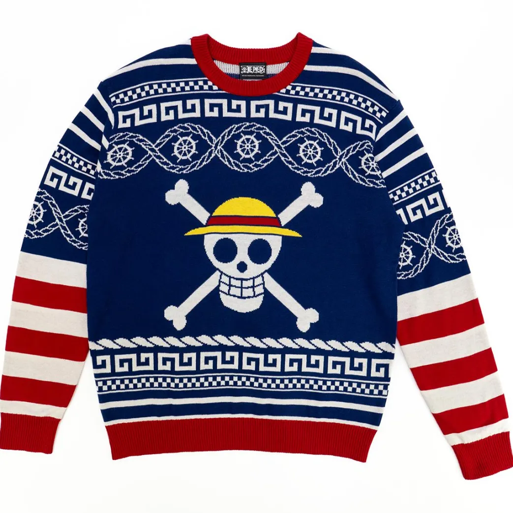 One Piece - Nautischer Feiertagspullover - Crunchyroll Exklusiv!