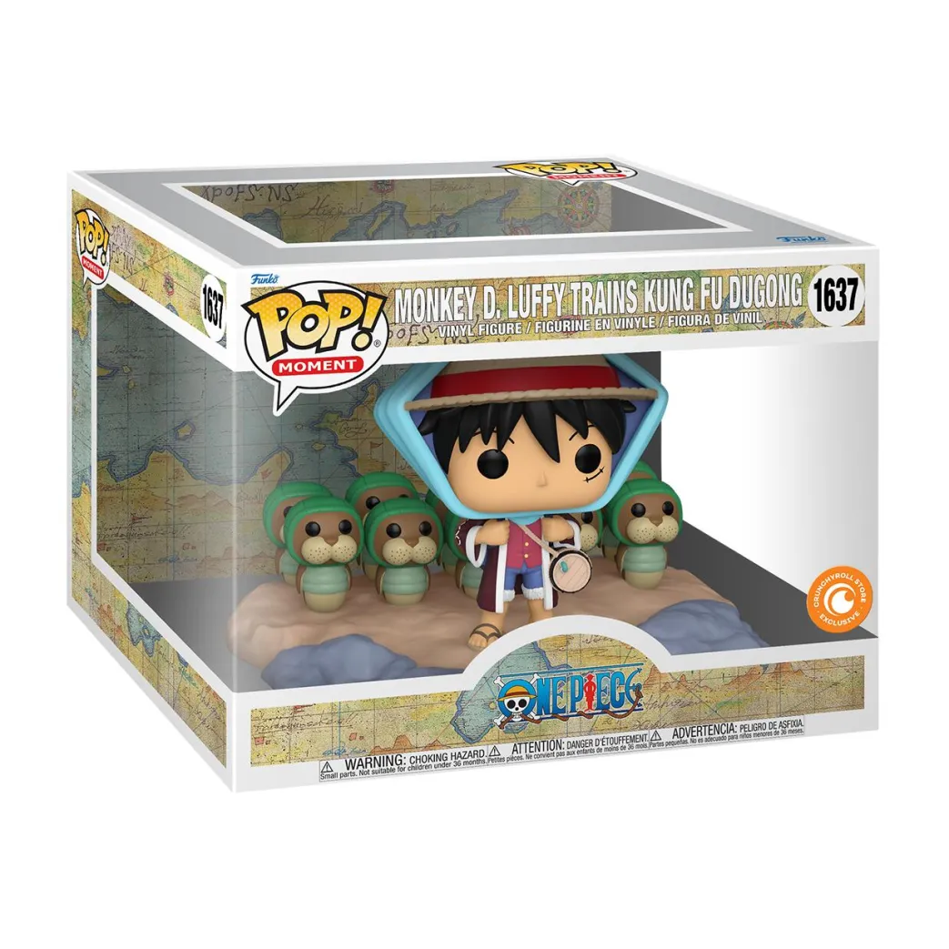 One Piece – Ruffy Training Kung Fu Jugon Funko POP! Moment – Exklusiv bei Crunchyroll