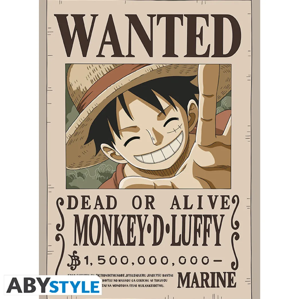 One Piece - Postcards - Wanted Set 1 (14.8X10.5)