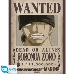 One Piece - Poster Chibi 52X38 - Wanted Zoro Wano