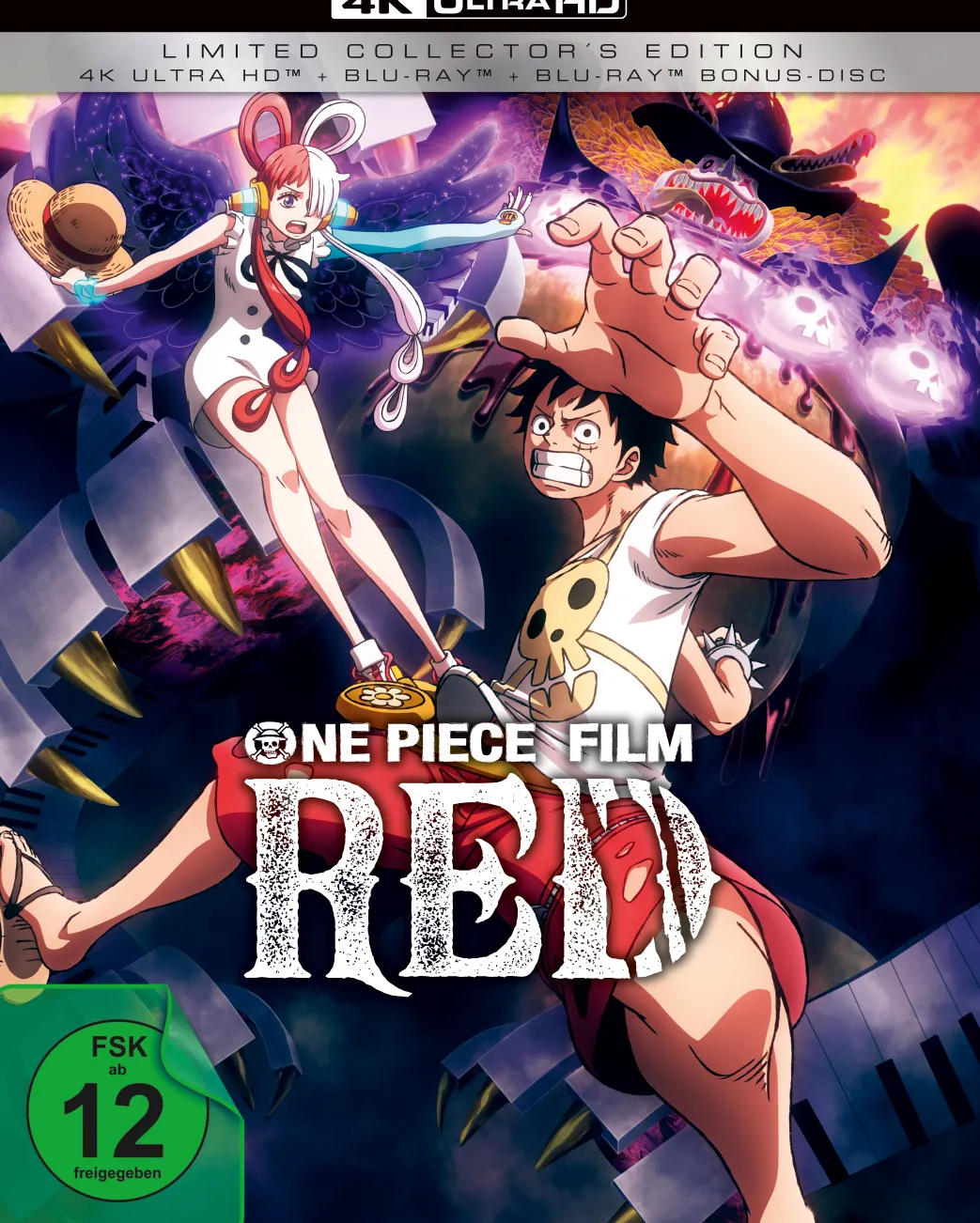 One Piece: Red - 14. Film - 4K Blu-ray + Blu-ray - Collector's Edition (Deutsch)