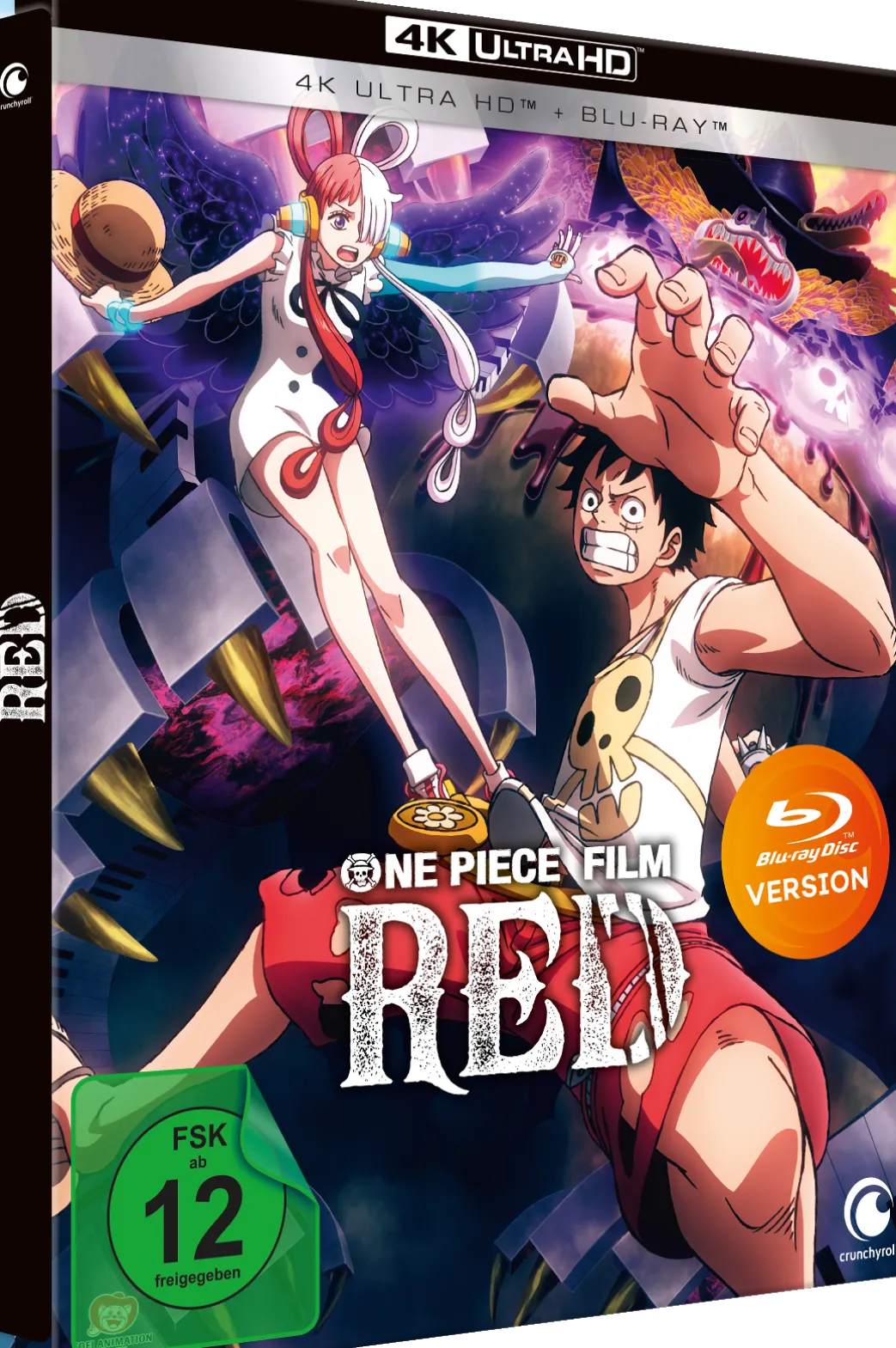 One Piece: Red - 14. Film - 4K Blu-ray + Blu-ray - Steelbook - Limited Edition (Deutsch)