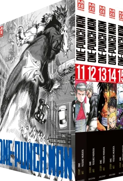 ONE-PUNCH MAN - Band 11-15 im Sammelschuber (Deutsch)