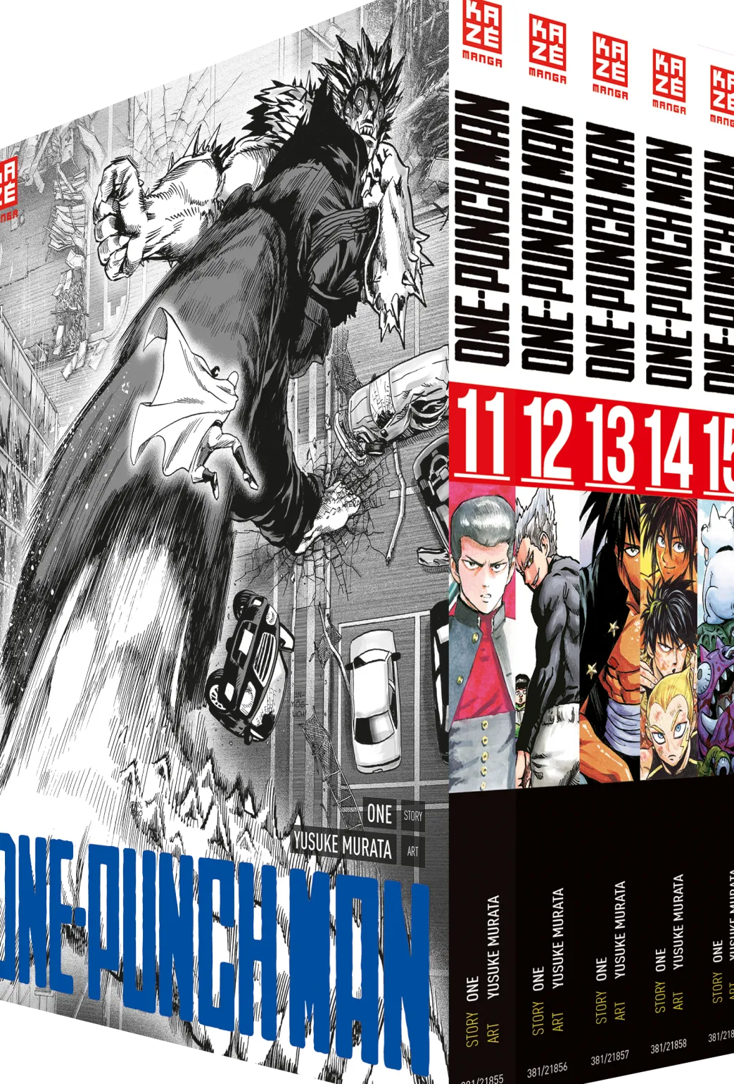 ONE-PUNCH MAN - Band 11-15 im Sammelschuber (Deutsch)