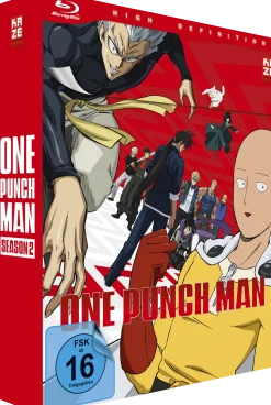ONE PUNCH MAN - 2. Staffel - Blu-ray Gesamtausgabe (Deutsch)