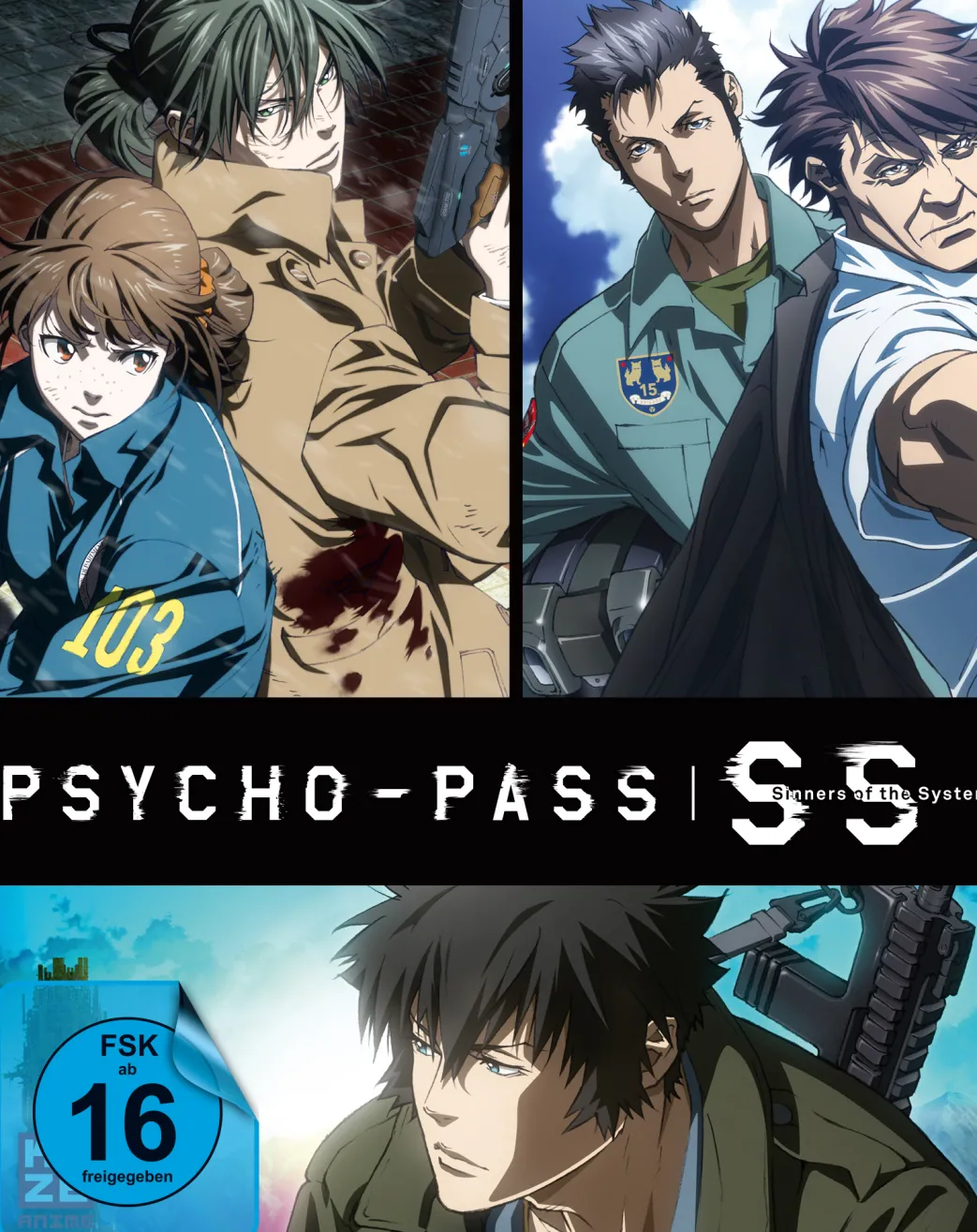Psycho-Pass: Sinners of the System (3 Movies) - Blu-ray Limited Edition (Deutsch)