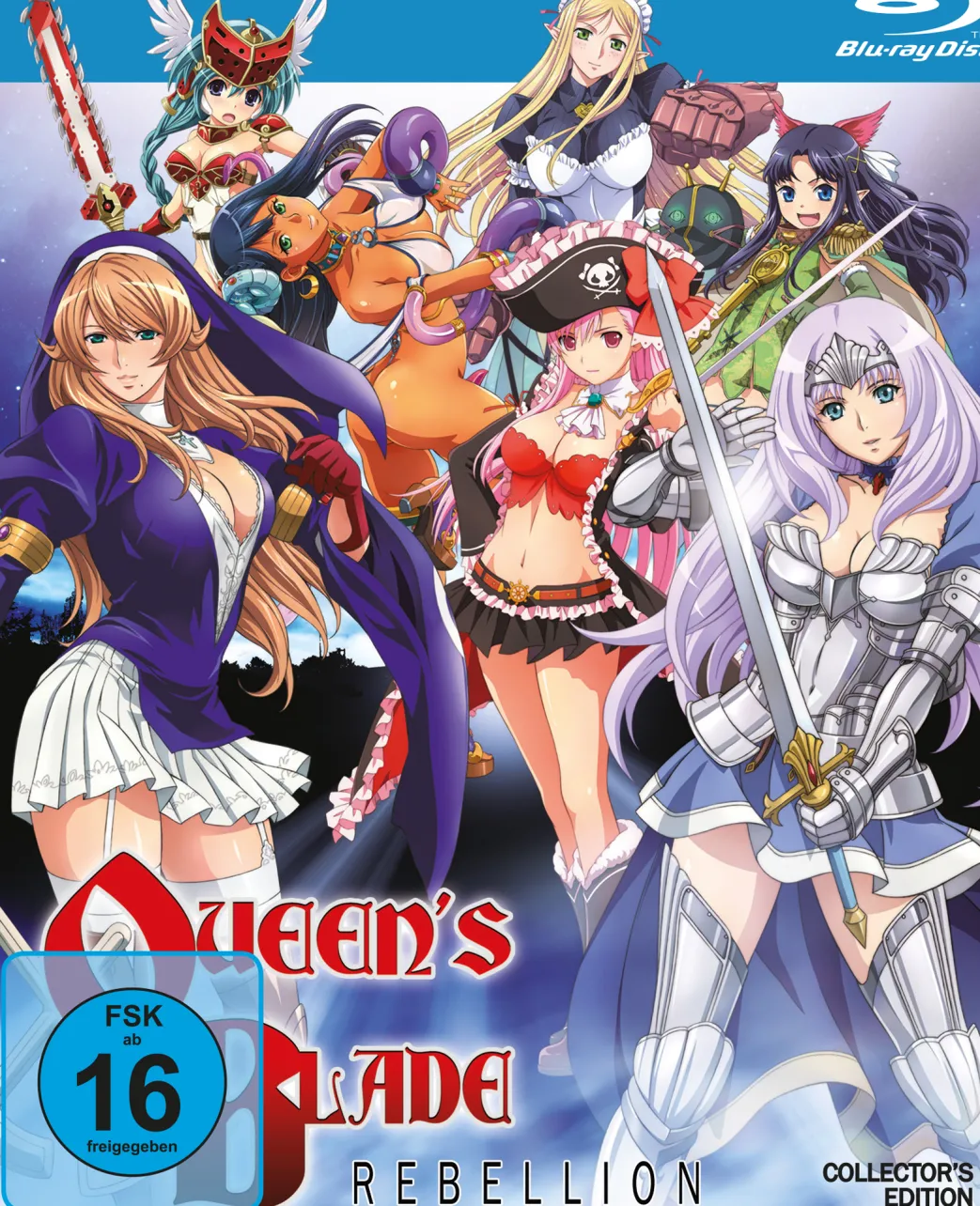 Queen's Blade: Rebellion - 3. Staffel - Blu-ray Gesamtausgabe (Deutsch)