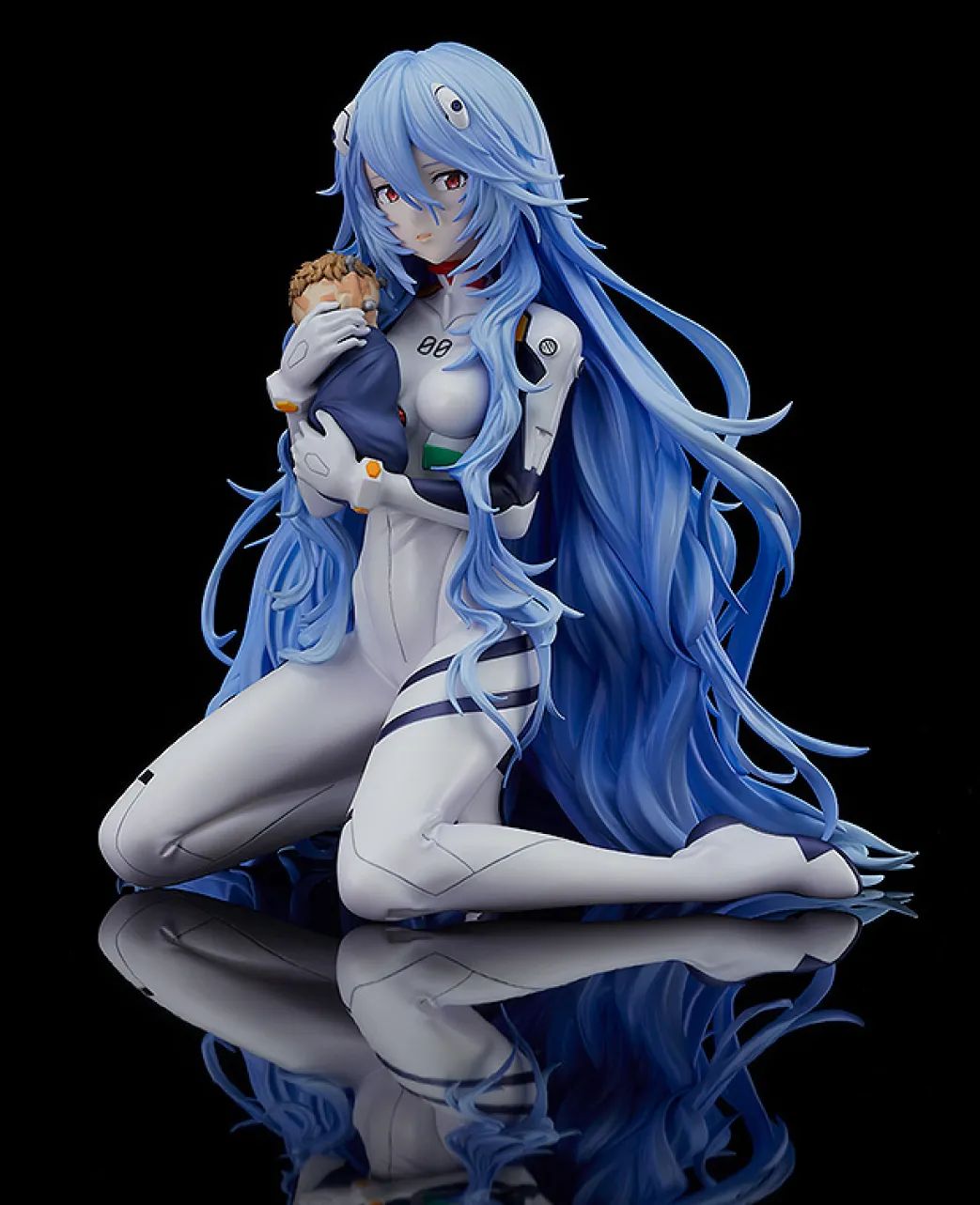 Rebuild of Evangelion - Rei Ayanami Figur im Maßstab 1:7 (Long Hair Plugsuit Ver.)