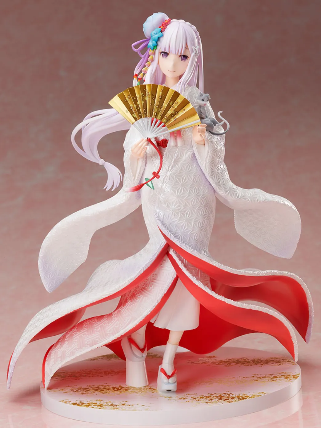 Re:Zero – Emilia Figur im Maßstab 1:7 (Shiromuku Ver.)