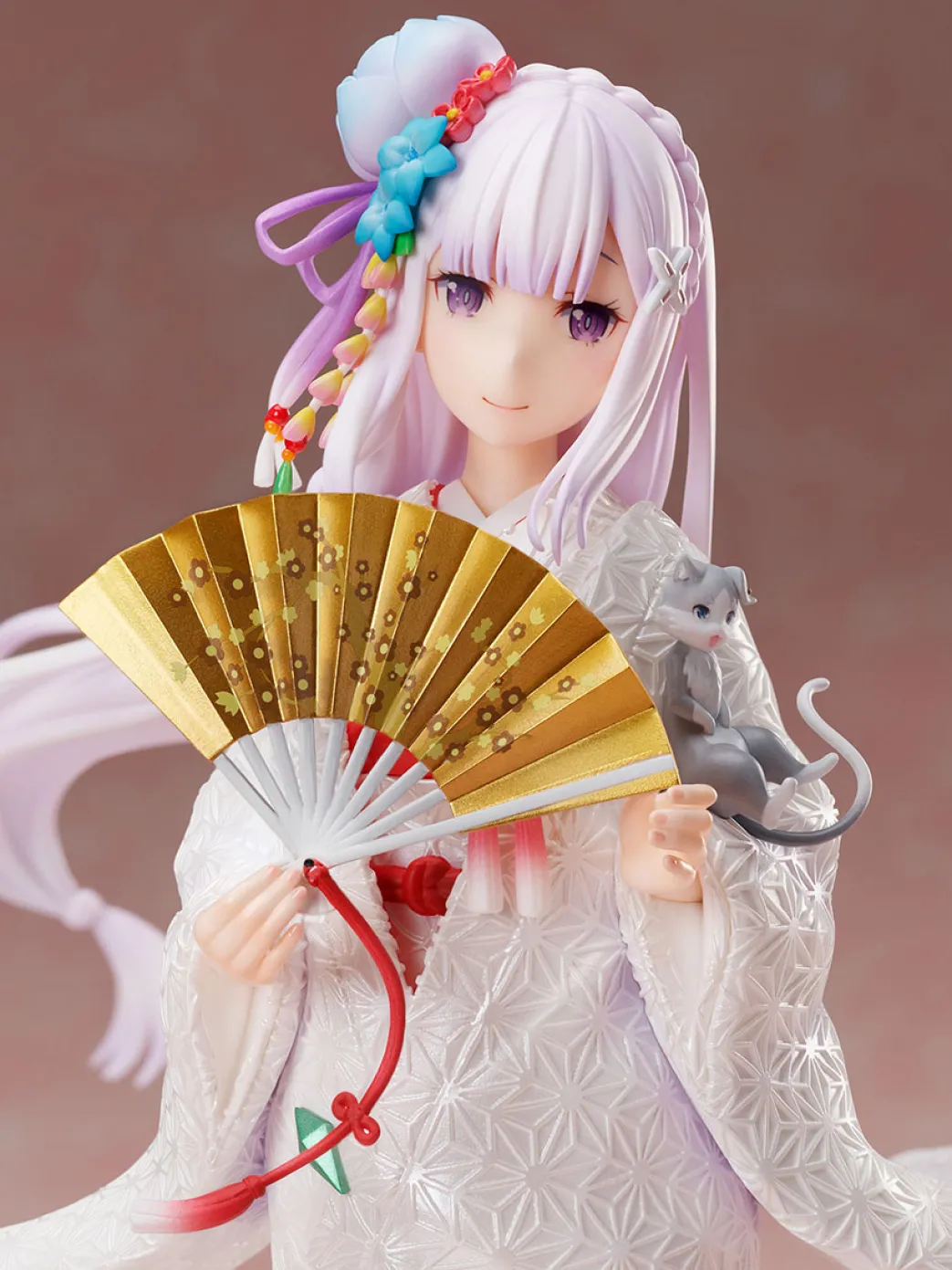Re:Zero – Emilia Figur im Maßstab 1:7 (Shiromuku Ver.)