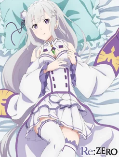 Re:Zero - Relaxing Emilia Throw Blanket
