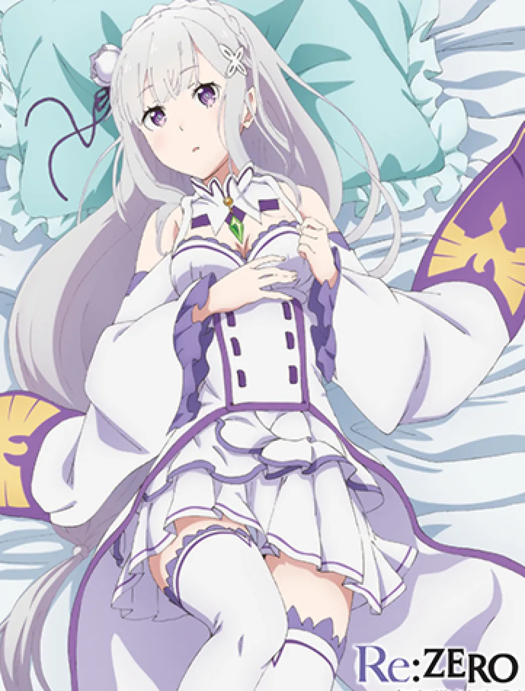 Re:Zero - Relaxing Emilia Throw Blanket