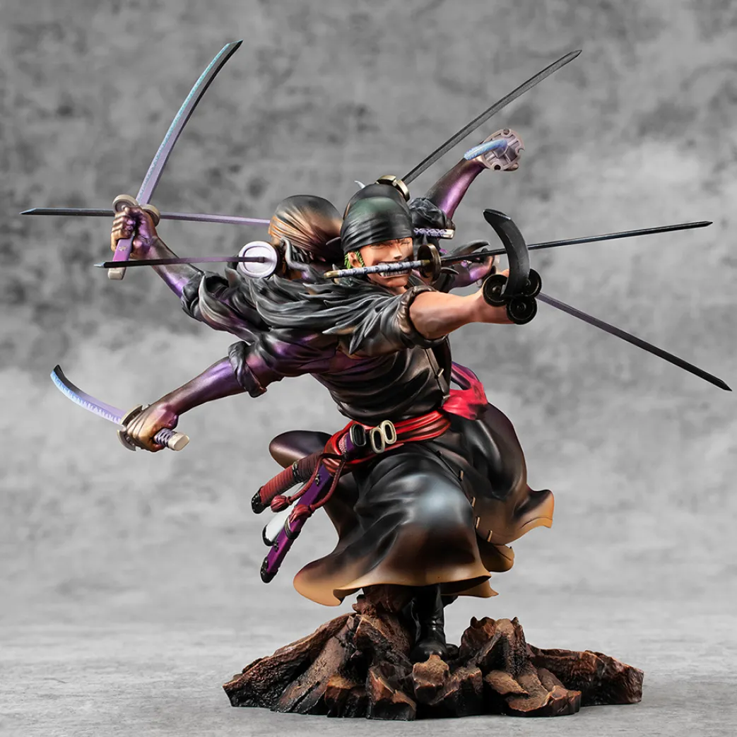 Roronoa Zoro (Limitierte Wiederholung) Dämonengeist Kyuutou-ryuu Asura Ver Porträt von Piraten WA-MAXIMUM One Piece Figur