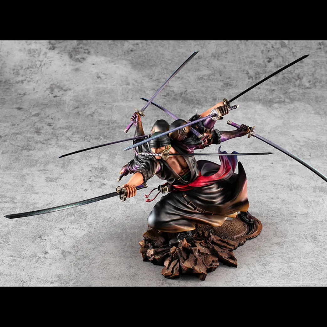 Roronoa Zoro (Limitierte Wiederholung) Dämonengeist Kyuutou-ryuu Asura Ver Porträt von Piraten WA-MAXIMUM One Piece Figur