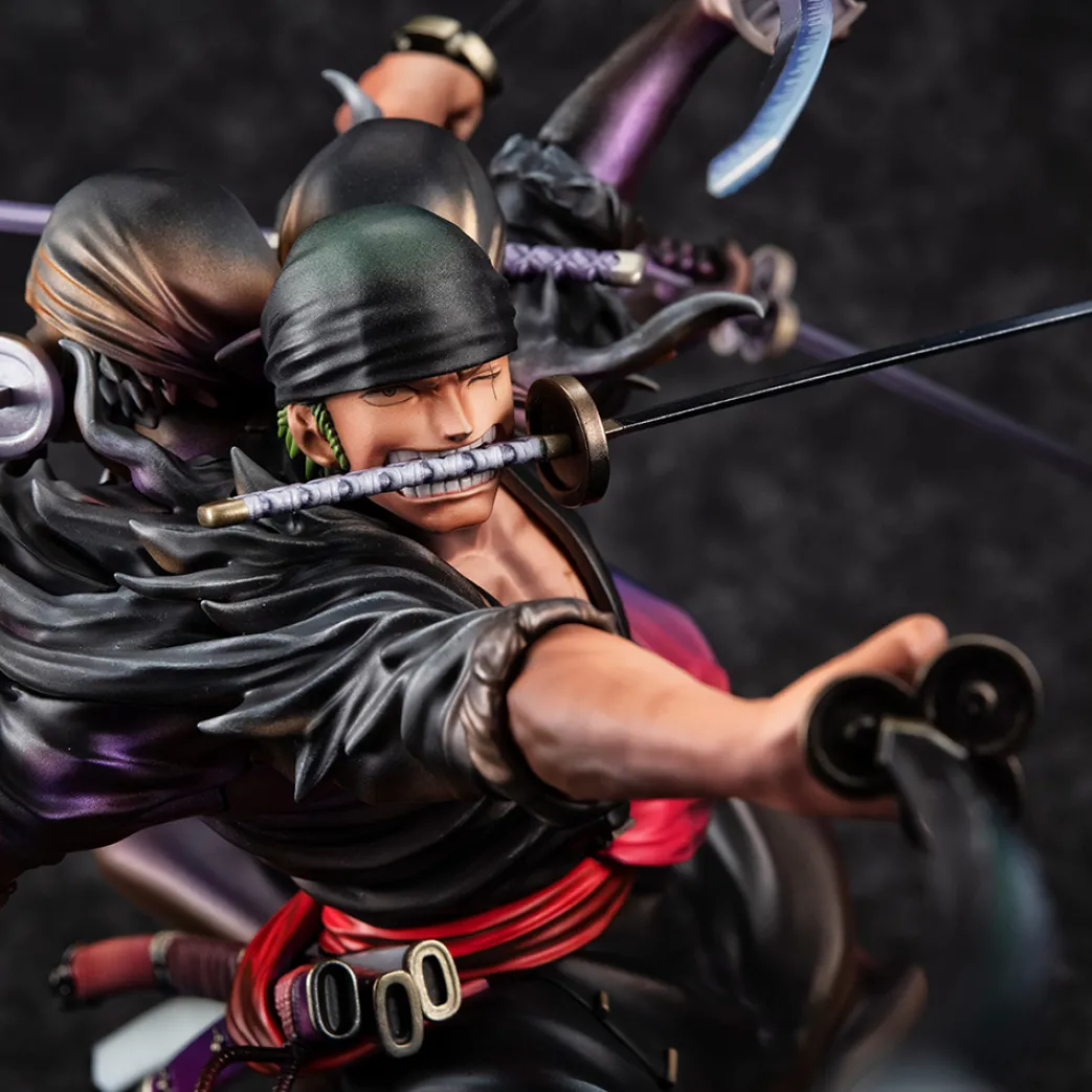 Roronoa Zoro (Limitierte Wiederholung) Dämonengeist Kyuutou-ryuu Asura Ver Porträt von Piraten WA-MAXIMUM One Piece Figur