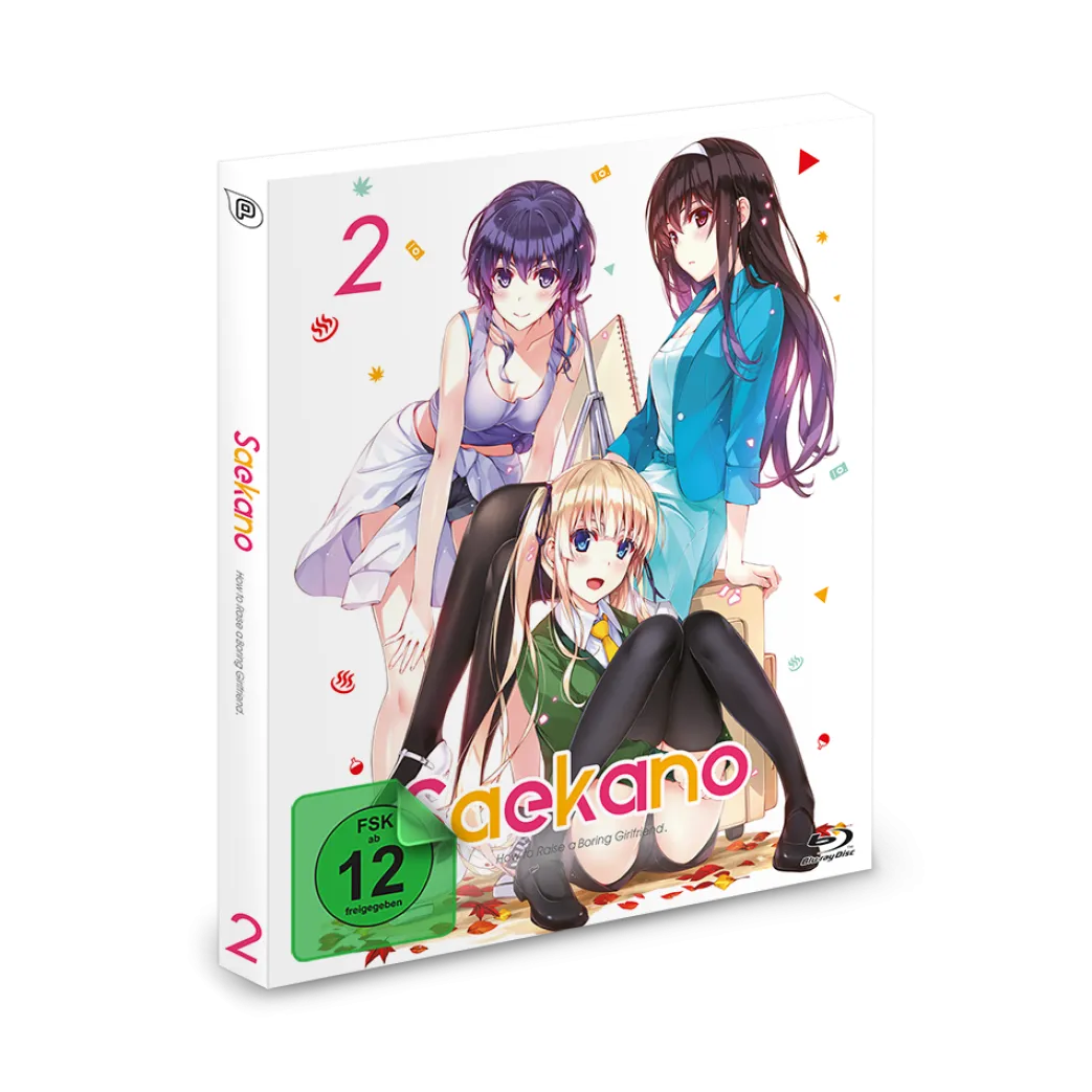 Saekano - How to Raise a Boring Girlfriend - Blu-ray Band 2 (Deutsch)