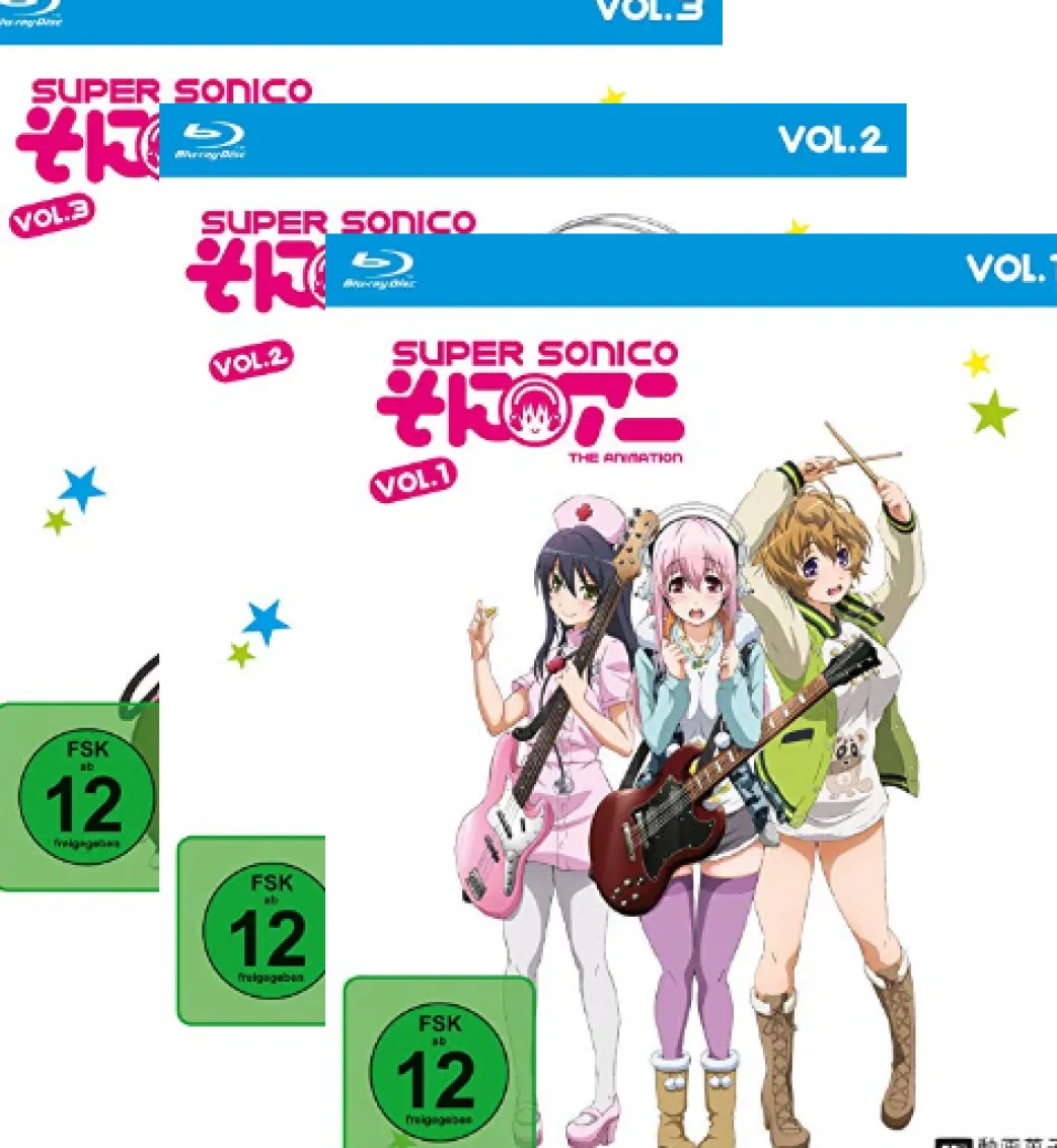 Super Sonico The Animation - Gesamtausgabe (ohne Schuber) - Blu-ray (Deutsch)
