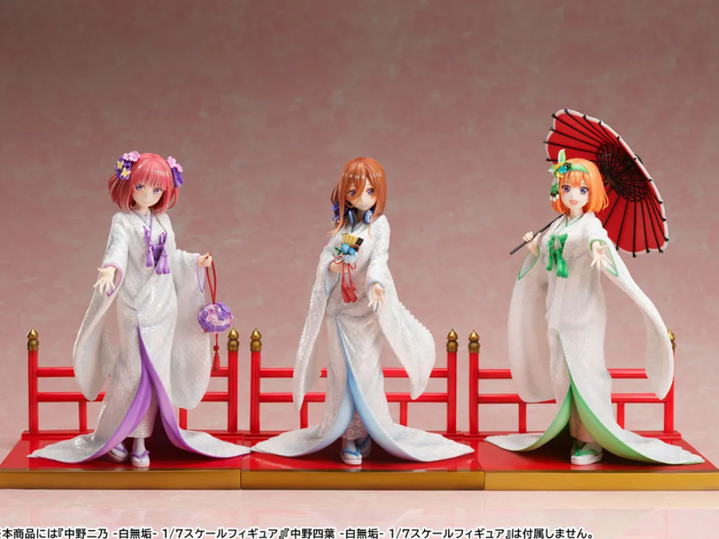 The Quintessential Quintuplets 2 - Miku Nakano Figur im Maßstab 1:7 (Shiromuku Ver.)